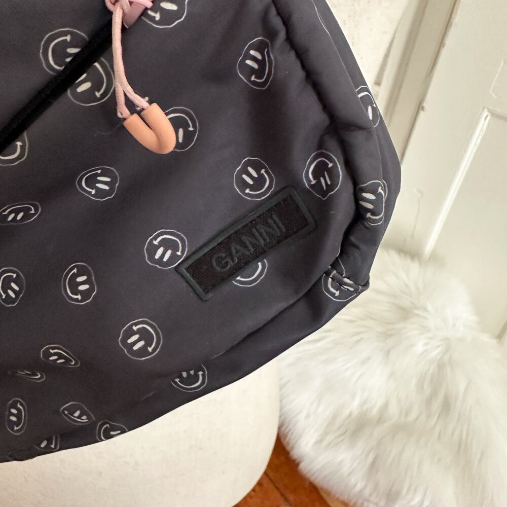 Ganni Smiley Face Crossbody Bag - Picture 3 of 7